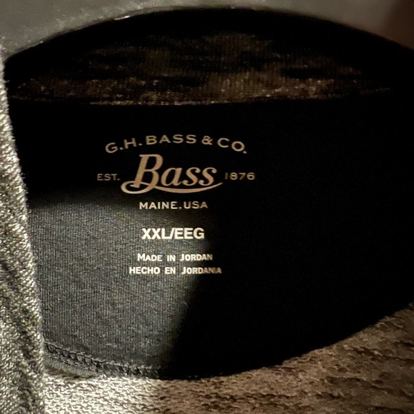 G.H. Bass Knit Zip Asymmetrical Cardigan Sz XXL NWT - Picture 7 of 8